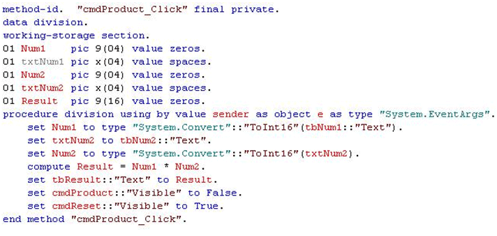 Cobol Coding Form