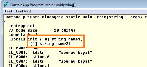 Ok, so the concept is "String is a data type of C# whereas string is a data type of .NET and in IL code everything is converted into a .NET data type.