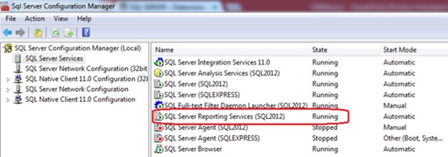 sql server reporting