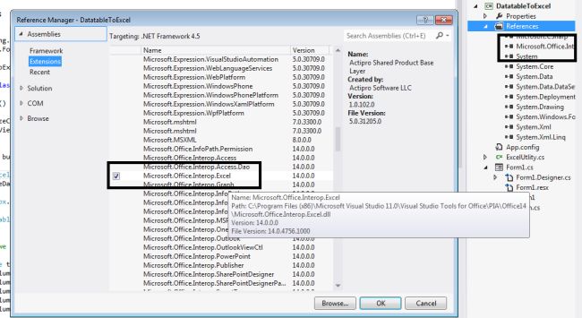 2. Adding sample data table to the code