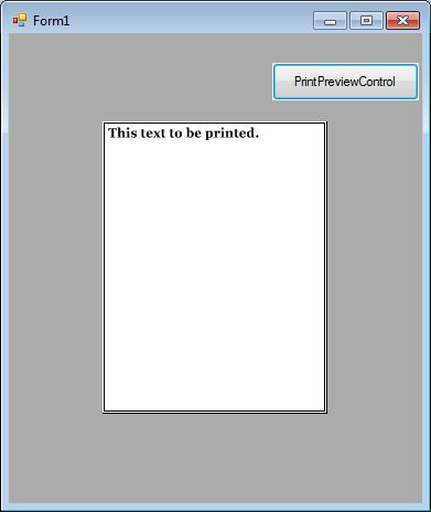 PrintPreviewControl in C#