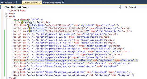 Creating a MVC 3 application