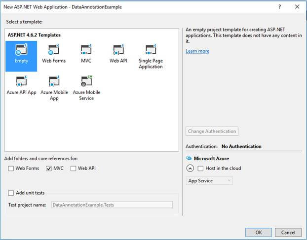 Asp Net Mvc Model Validations Using Data Annotations