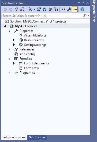 C Connect To MySQL In Visual Studio