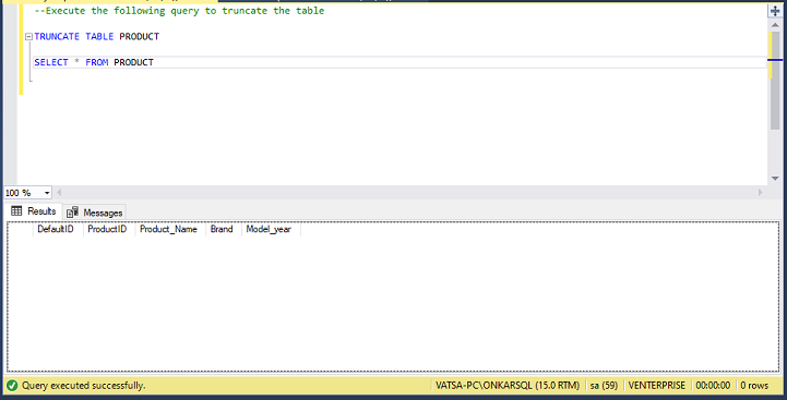 Difference Between Delete Truncate And Drop Statements In Sql Server