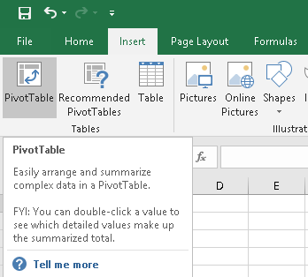 Getting Start With Data Analysis Using SSAS Tabular Modeling In Excel