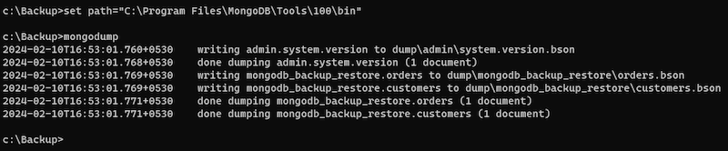 How To Backup Restore Mongodb Database And Collections