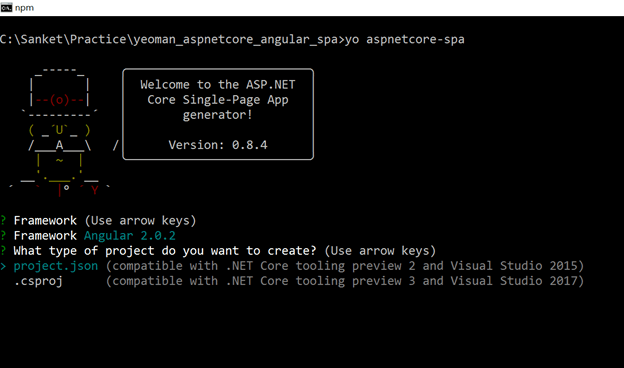How To Build Spa Application With Asp Net Core And Angular Using Yeoman