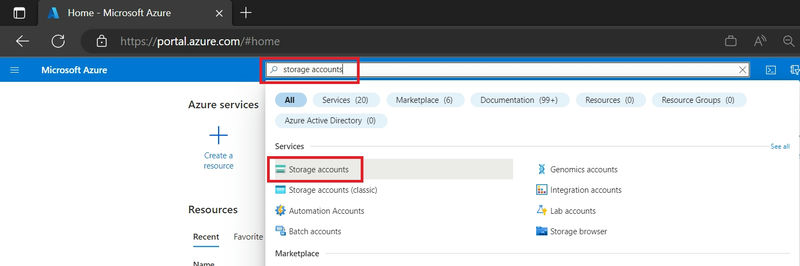 How To Create An Azure Storage Account