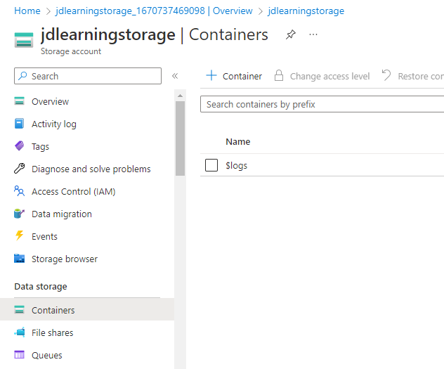 Upload File Into Azure Blob Storage And Trigger Blob Storage Using