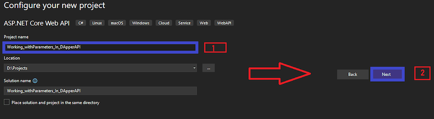 Working With Parameters In Dapper Orm