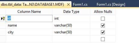 Bind DataGridView In Window Forms Using C#