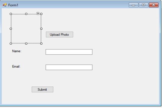 Upload Photo Using PictureBox In Windows Application