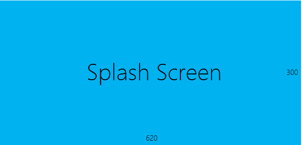 Splash screen