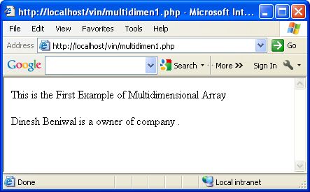 php online array formatter