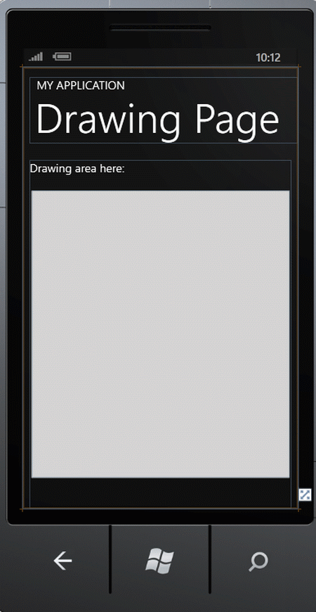  Drawing Editor  in Windows Phone 7