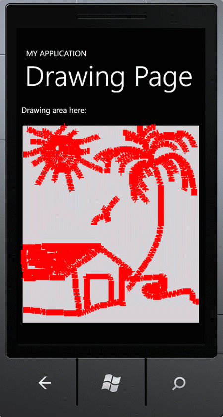  Drawing Editor  in Windows Phone 7