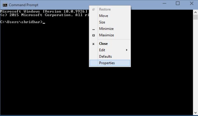 keyboard shortcuts windows 10 to open command prompt