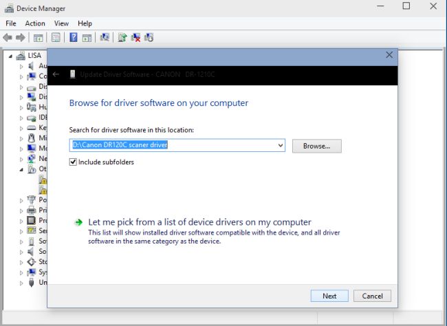 Installing device drivers