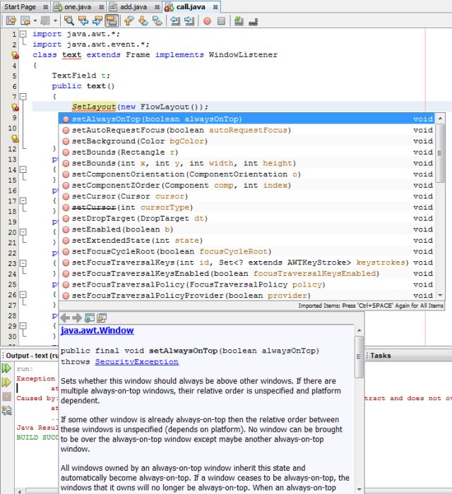 netbeans projects with source code