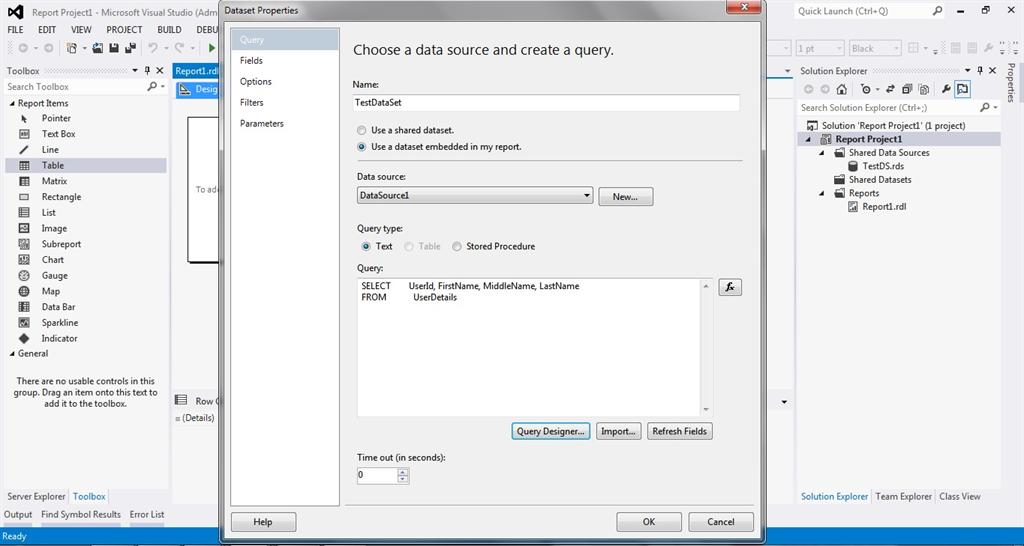 Getting Started With SQL Server Reporting Services (SSRS) - Part 1