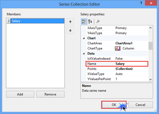 Chart Control in Windows Forms Application