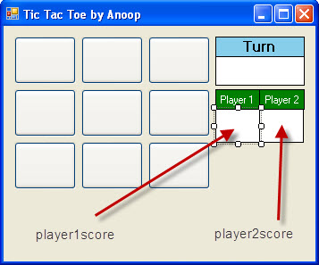 TicTacToe Multiplayer Project in C# by Andris96