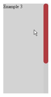 Customize Scrollbars Using CSS3