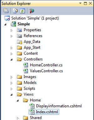 Create Simple Model Using ASP.Net Web API