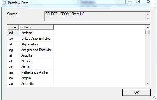 Import Data From Excel To SQL Server