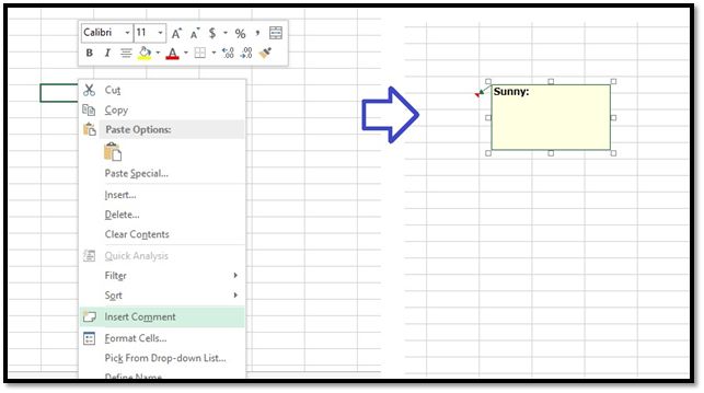 change size of comment box in excel for mac