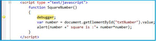 Debugging JavaScript Code Using VS And IE