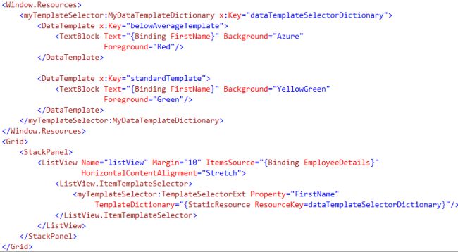 Dynamically Selecting DataTemplate For WPF ListView: Solution 2