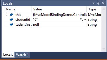 Variables in Local