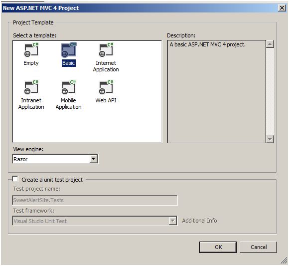 Sweet Alert With MVC