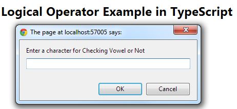 Logical Operators In TypeScript