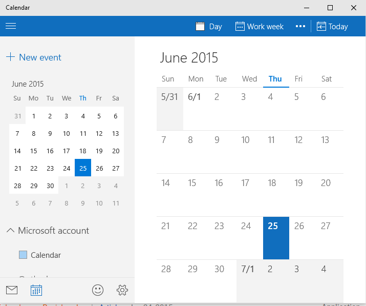 google calendar windows 10 app