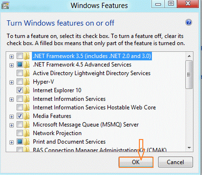 Framework 3.5 windows 8. Сброс RBLHGG 60g через net installer.