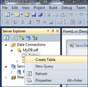 Use Local Database File In C Windows Application