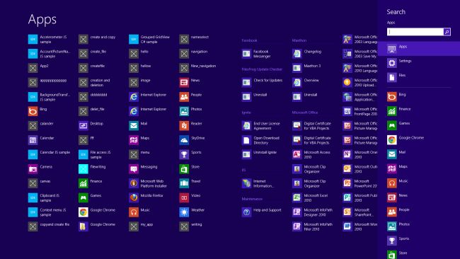 Create All Applications Shortcut in Windows 8