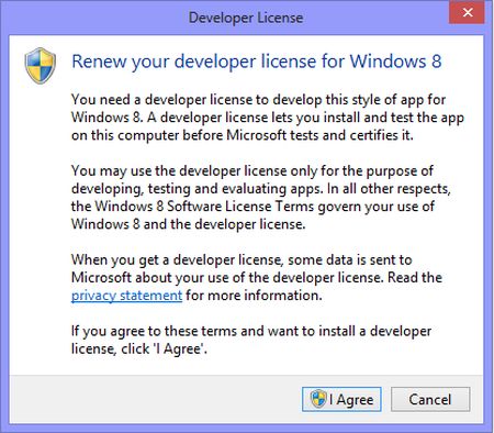 developer application license' are officially a thing! (and for