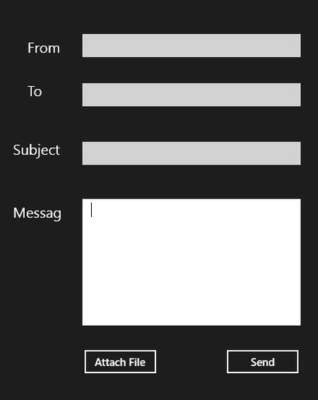 How to Send Email in Windows Store Apps