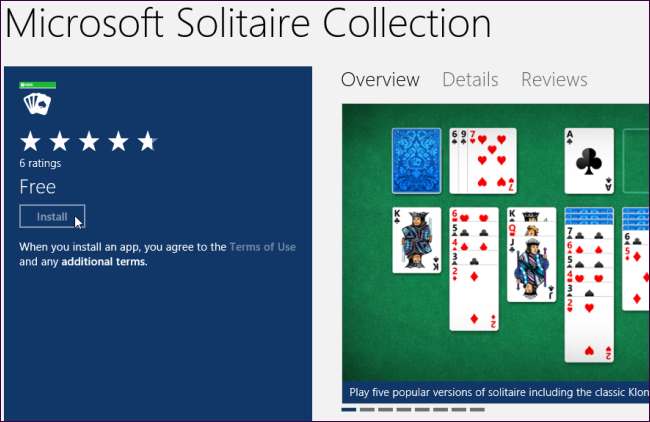 free microsoft solitaire collection for windows 8.1