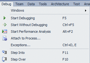 Debugging With Visual Studio 2010