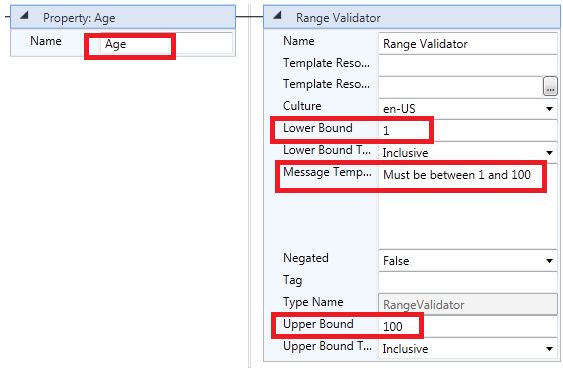 Validation Application Block (Enterprise Library 5.0)