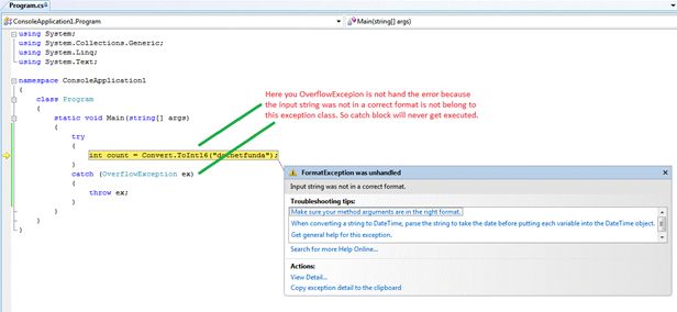 Handling Errors: Try-Catch · Programming Basics with C# - Free Coding Book  with Video Lessons