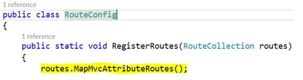 Attribute routing