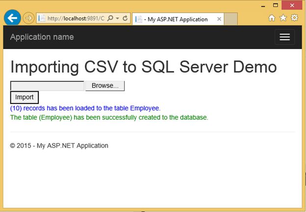 Uploading And Importing Csv File To Sql Server 6056