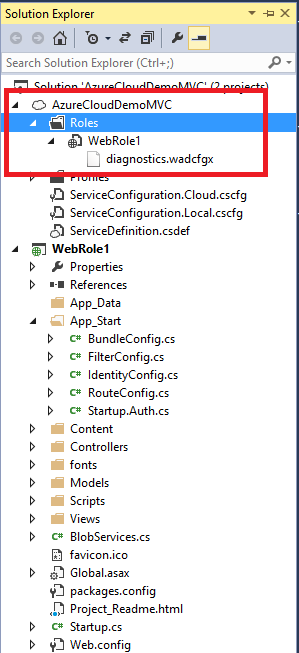 Demo Project Azure Blob Storage With ASP.NET MVC 5.0: Part 3