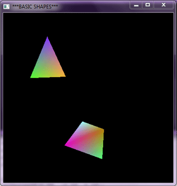 Basic Shapes - C# OpenGL